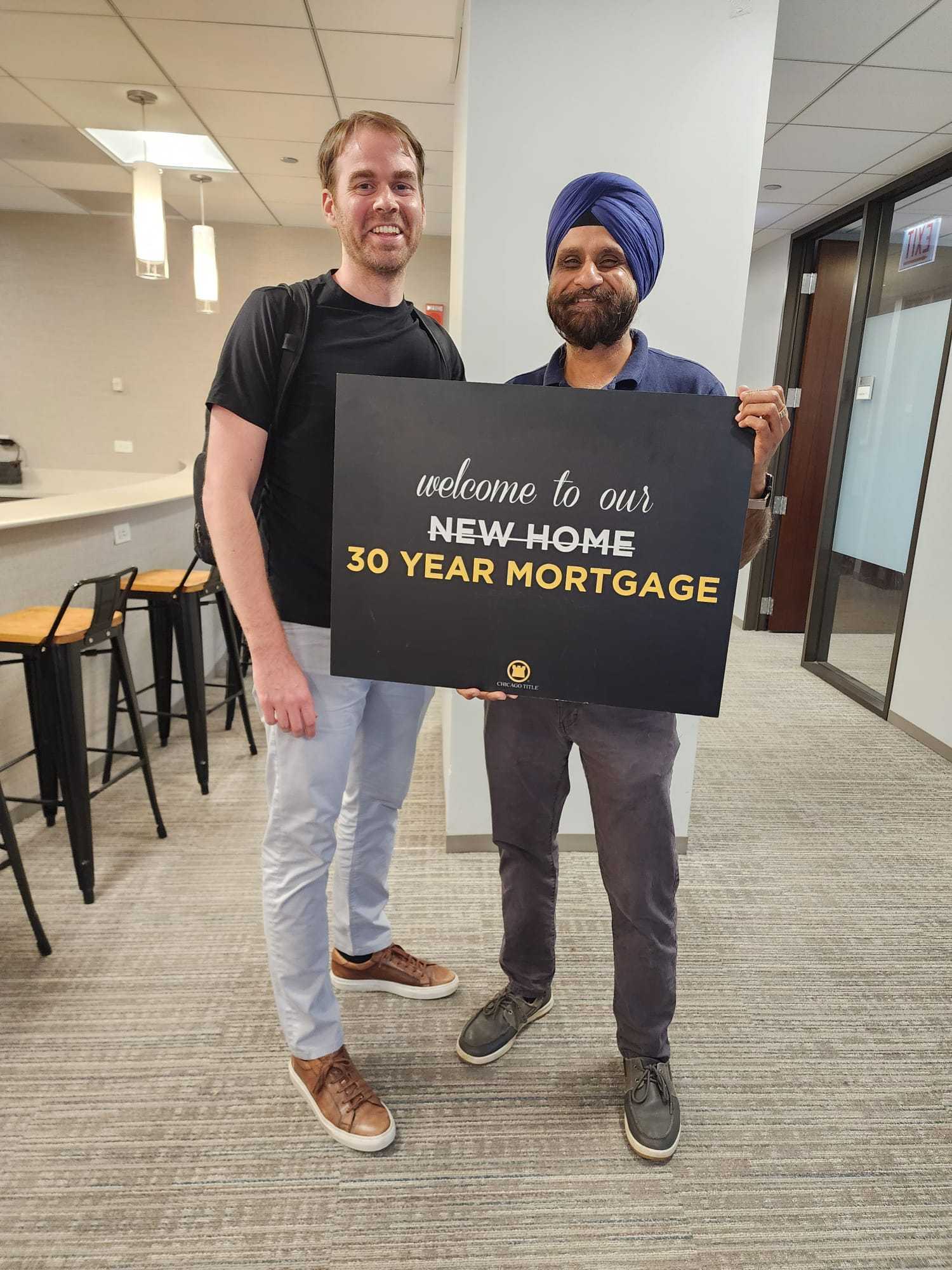 Dylan at loan closing